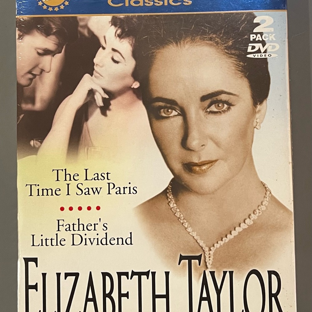 Elizabeth Taylor Last Time I Saw Paris & Father's Little Dividend NEW SEALED